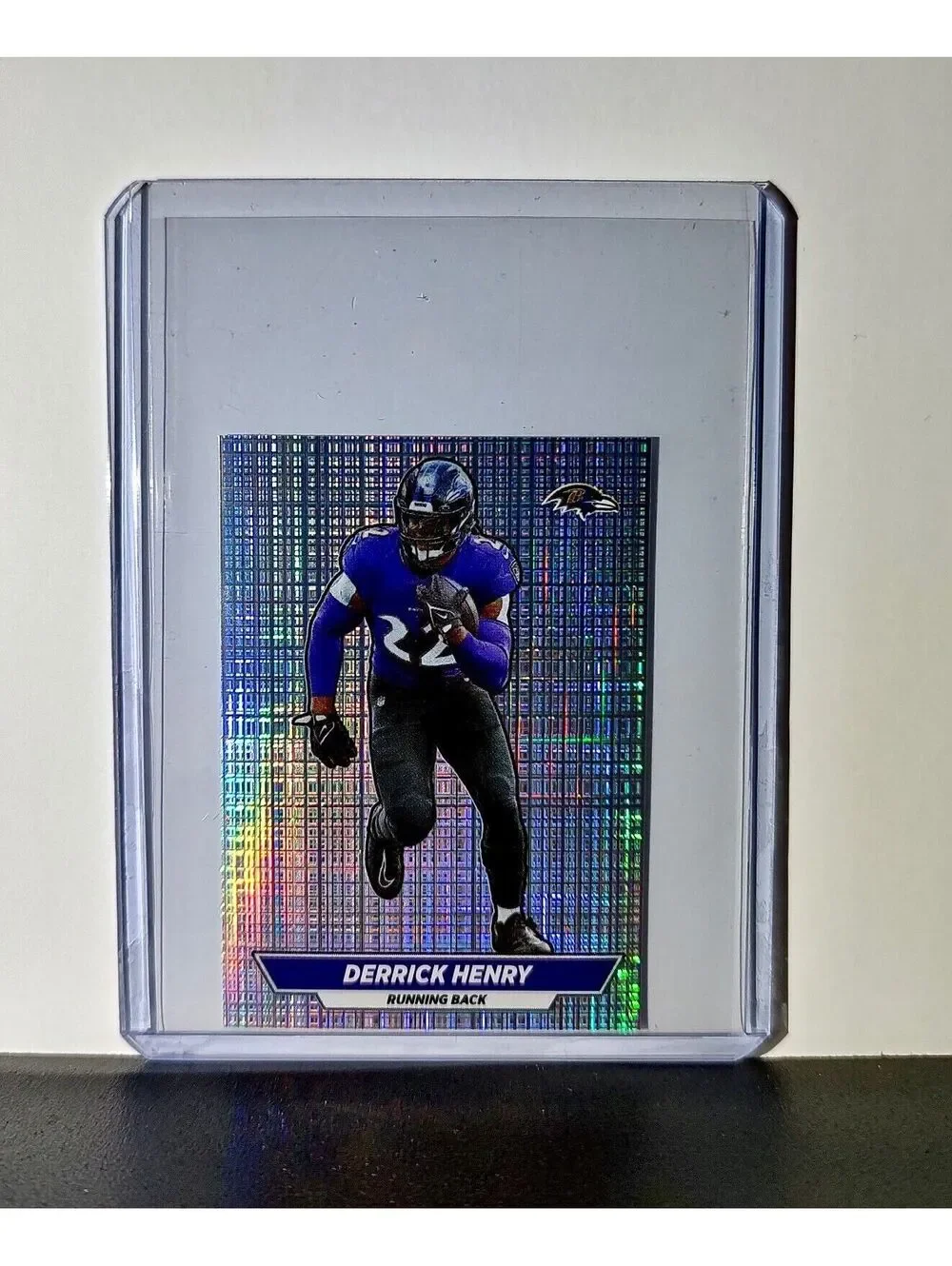 Derrick Henry 2024 Panini NFL Sticker #106 Foil Baltimore Ravens